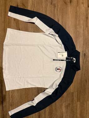 FootJoy Women's 124th U.S. Open Pinehurst 2024 Print Block 1/4 Zip Midlayer